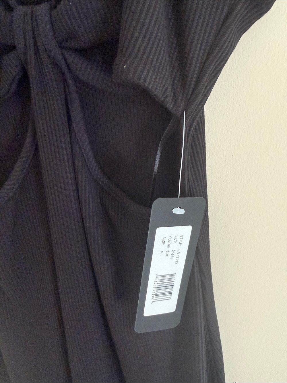 Bebe Black Twist-Front Cutout Maxi Dress - Picture 3 of 3